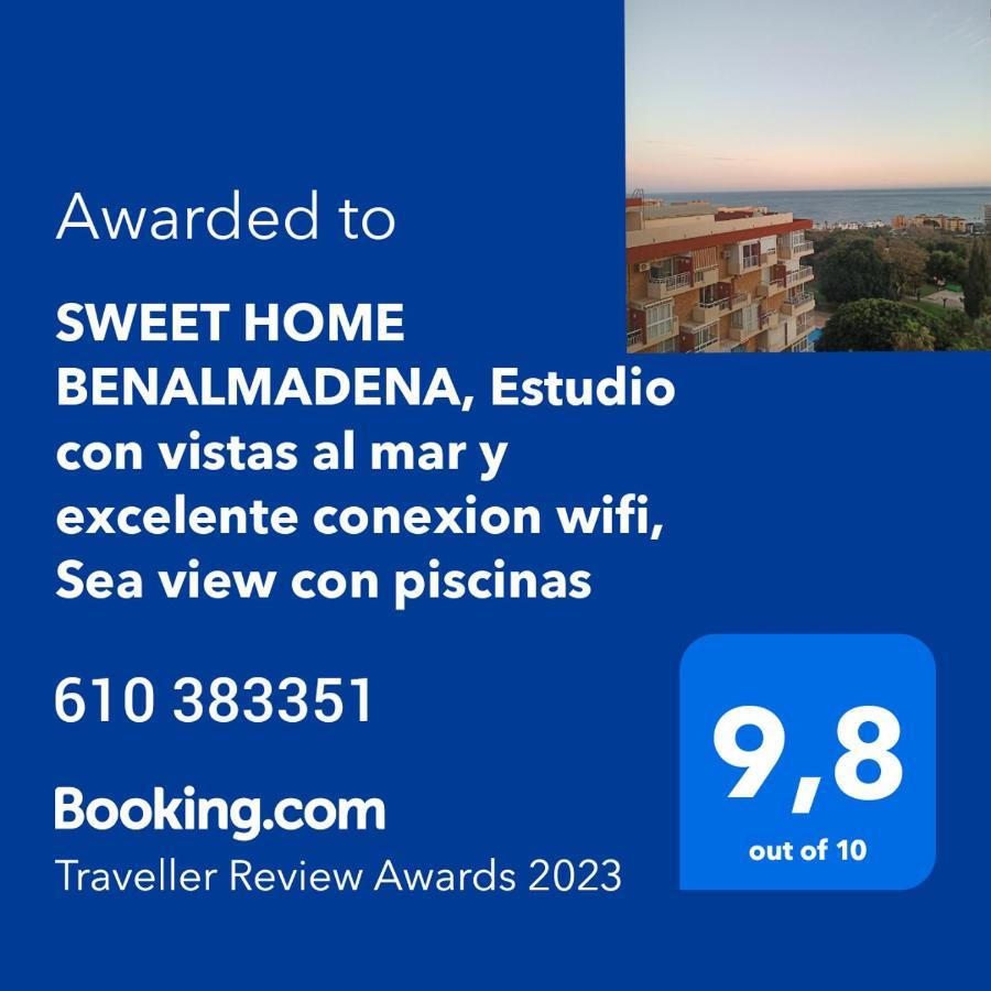 Sweet Home Benalmadena, Estudio Con Vistas Al Mar Y Excelente Conexion Wifi, Para No Fumadores, Con Piscinas, Sea Views, With Swimming Pools, Completely Renovated, Ideal For Older People, Bright With Morning Sun, No Smoking Zewnętrze zdjęcie